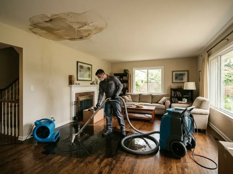attic-pipe-burst-ceiling-drip-008 — frequently asked questions, Water Damage Restoration & Carpet Care in Glendive, MT